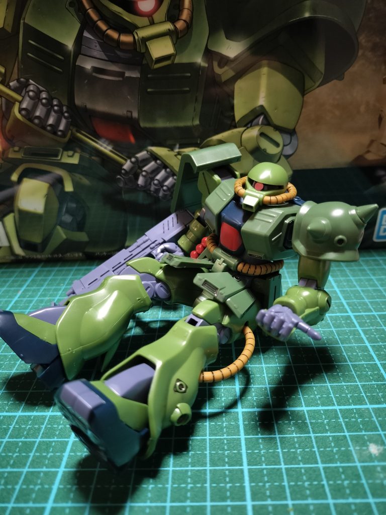 座ることができます✨ガンプラすげー