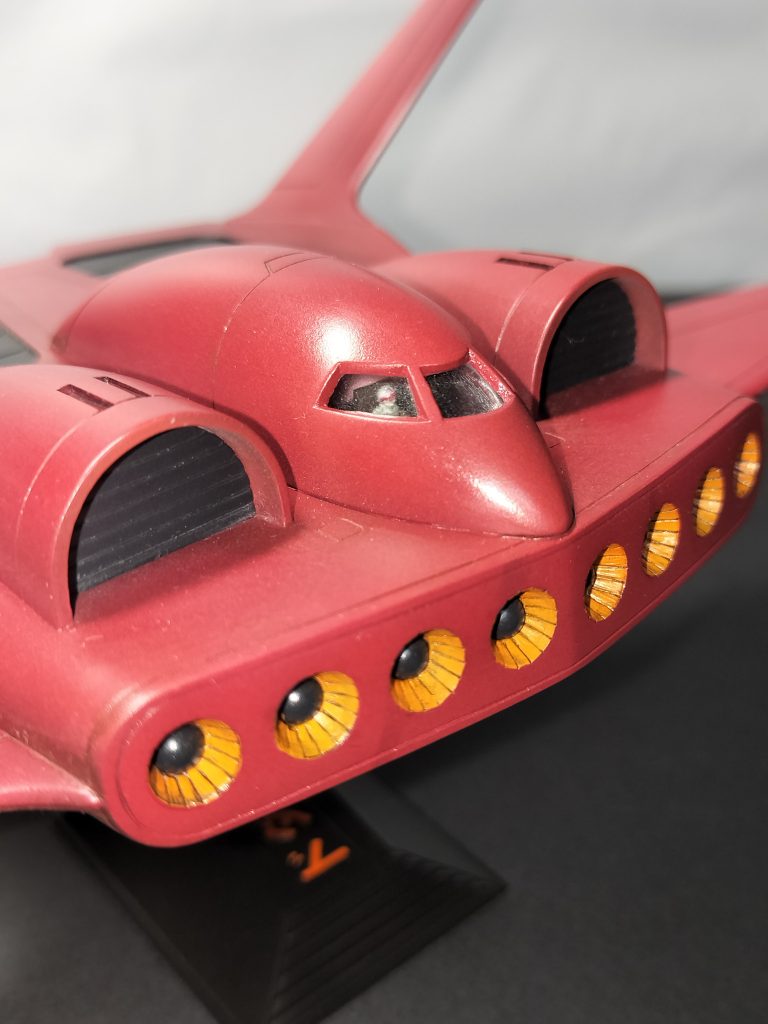 パイロットは百均からミサイルも百均の4mmデコシール(ABS)