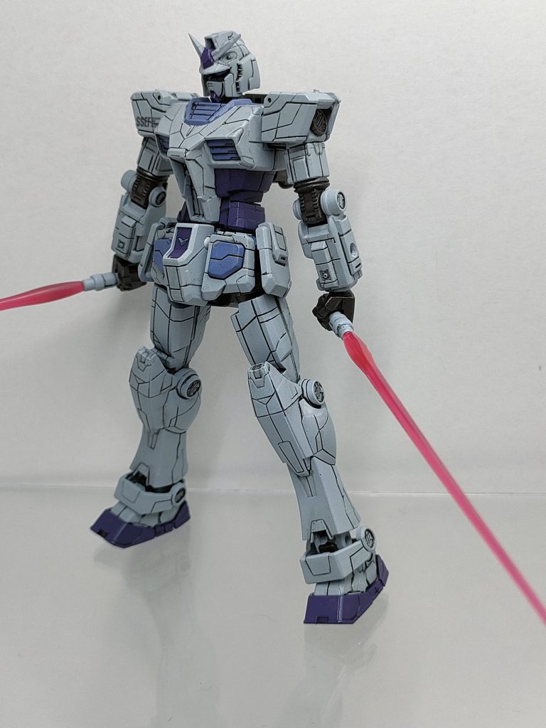 お決まりの二刀流からの