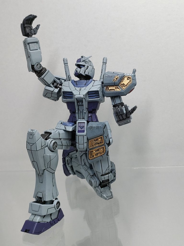 半分つけての万博ポーズ!!