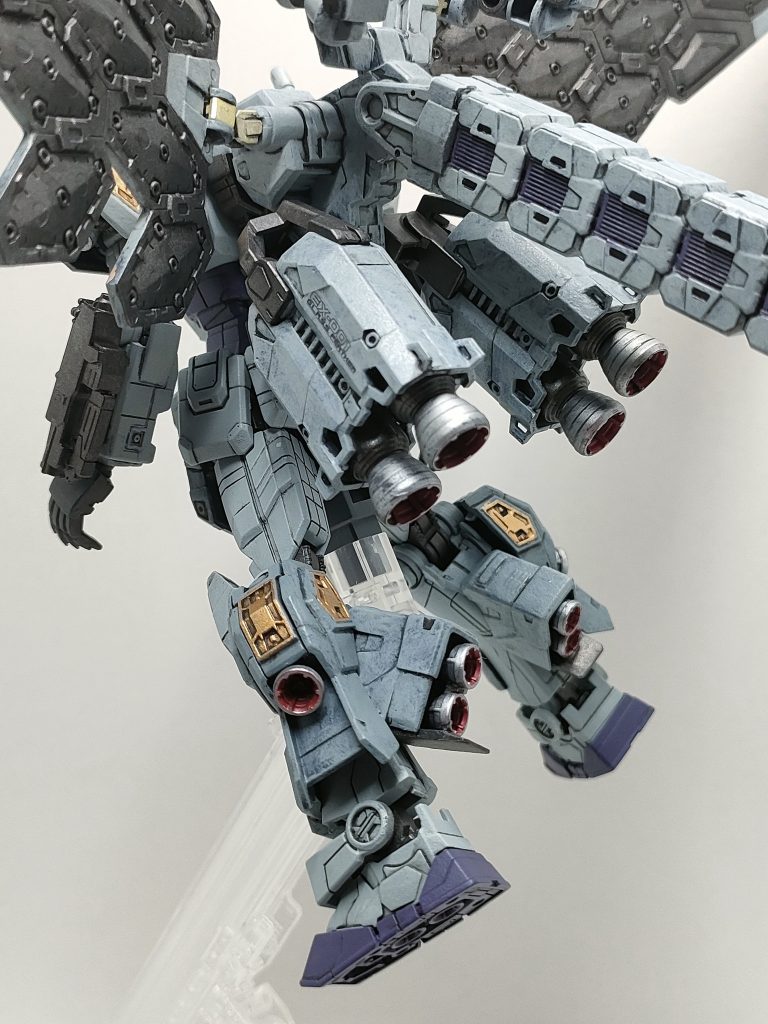 後ろの存在感がすごい!!ヘタなりに頑張って良かった…