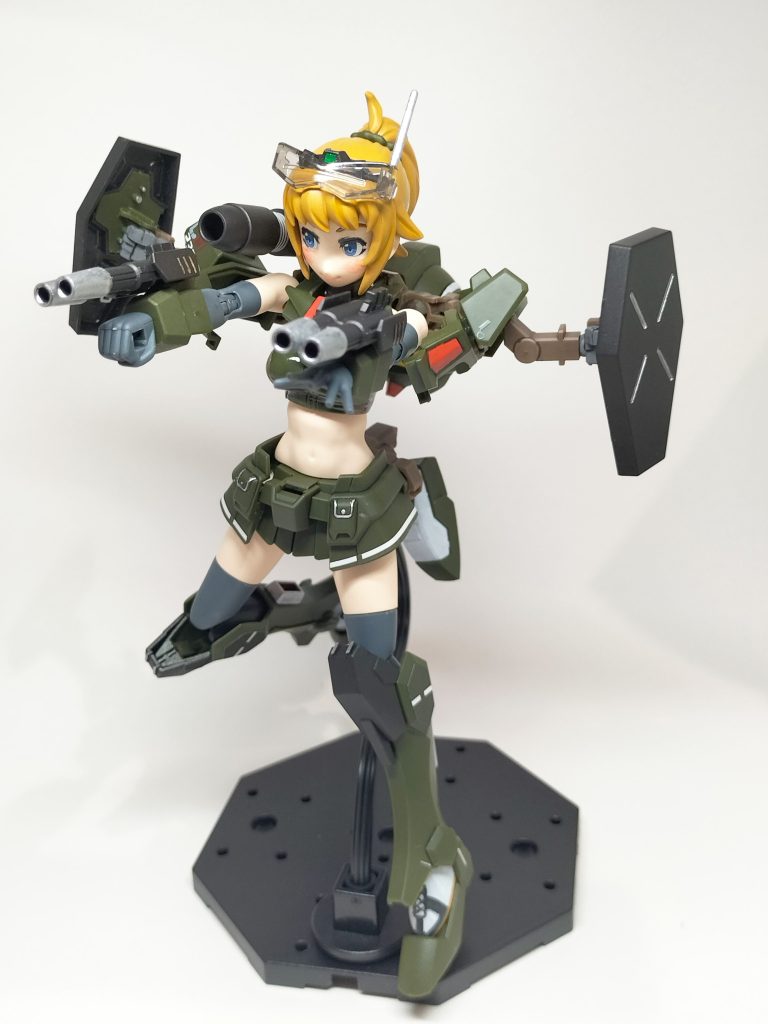 ダブルビームライフル！しかしこのデザイン、コマンドというよりフルアーマーですよね～