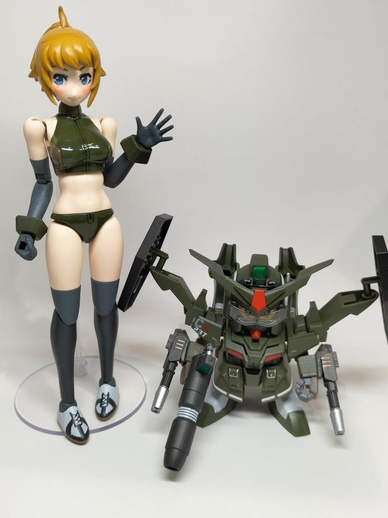 SDガンダムとの分離ギミックがスゴイ(gundam-kao7)