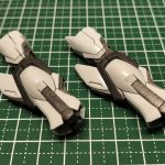 制作4日目、脚ができました。