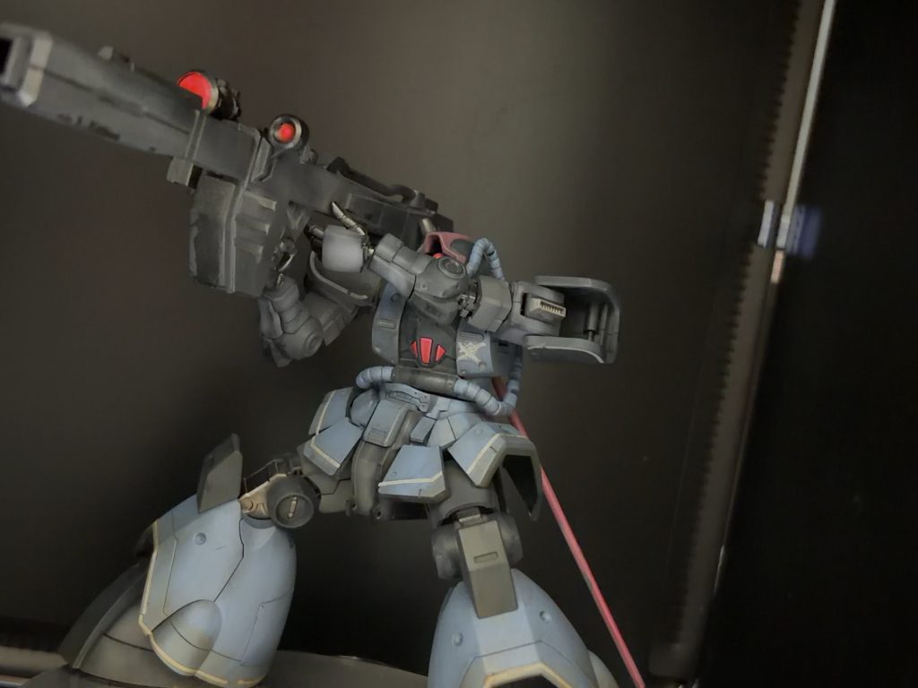 このドム試作機は初めてガンスタでデイリーランキング1位を取った記念の作品です‼️このドムは個人的にめっちゃ設定を考えましたね。もしかしたらこのドムで自分の事を知ってくれた人が多いのではないかな？