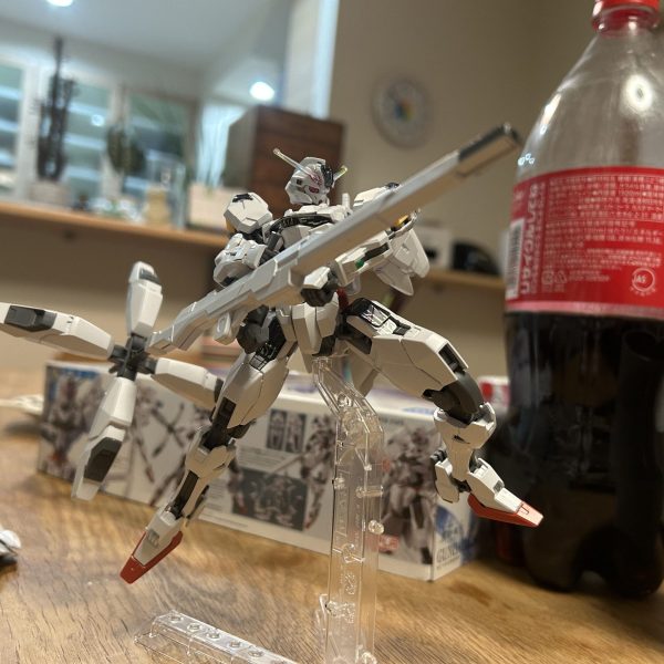 小1の親戚が作ったキャリバーン　　ポージングしてみた