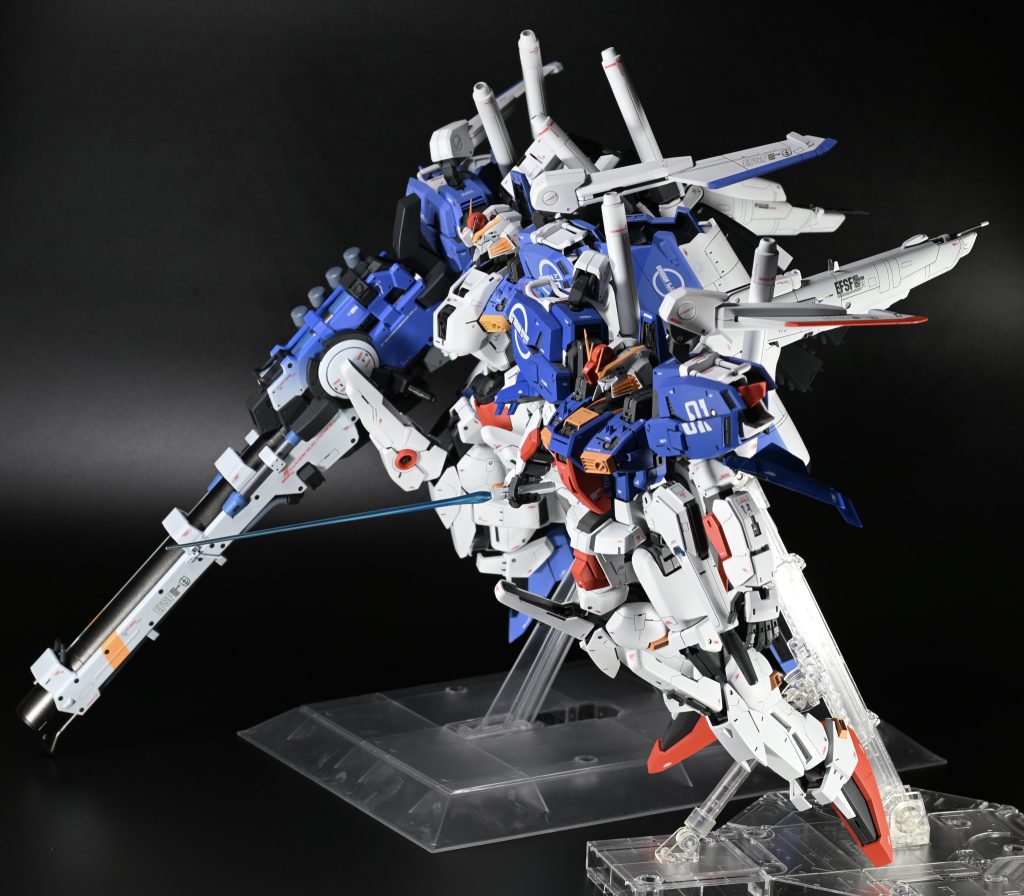 前回製作したSガンダムとの2ショット