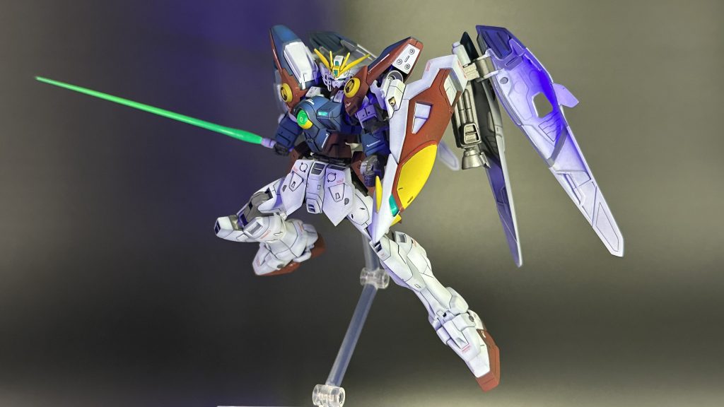 【HG】ウイングガンダムゼロ TV ver. 黒立ち上げグラデーション風–8枚目/制作者：O846