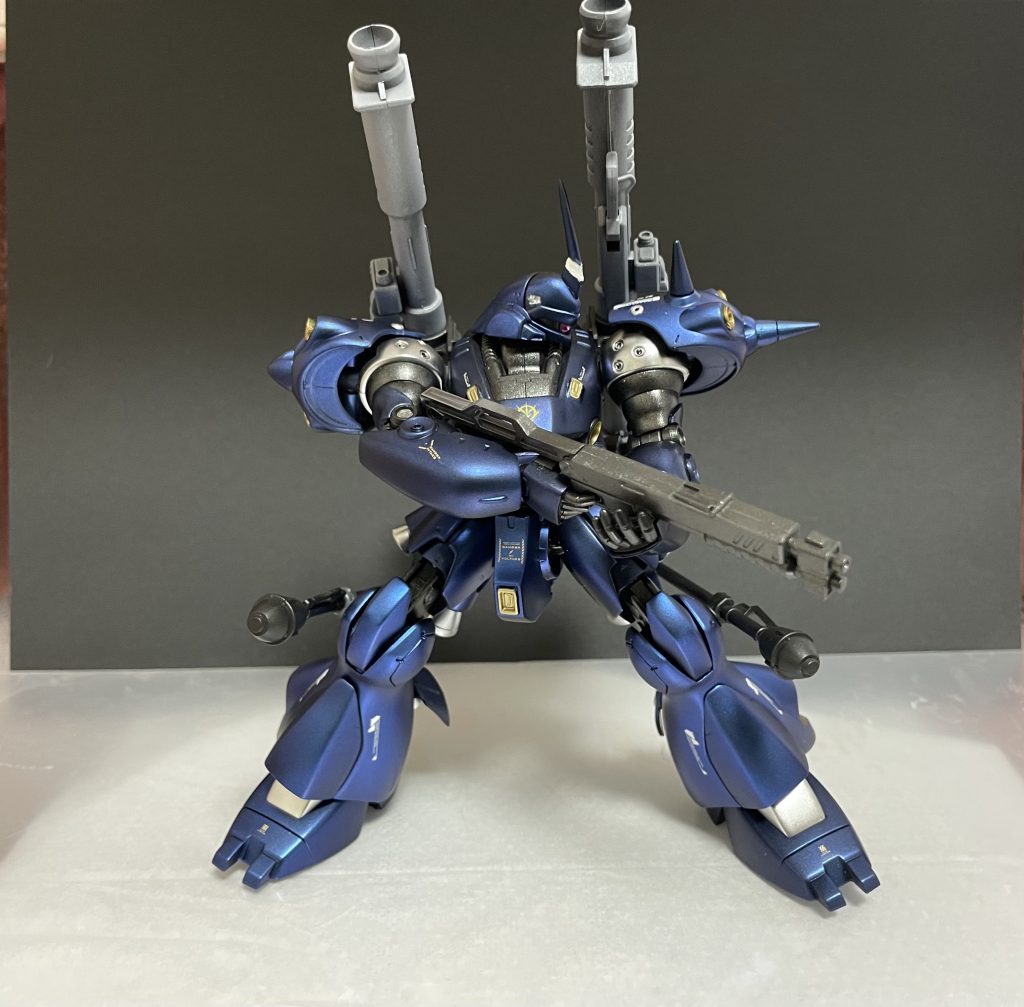 脚部パーツ切り離しネオジム磁石仕込みました