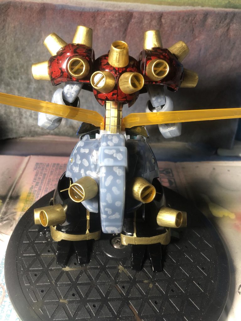 クリアパーツ裏ラップ塗装–3枚目/制作者：hiro60n