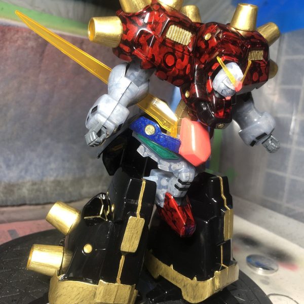 クリアパーツ裏ラップ塗装