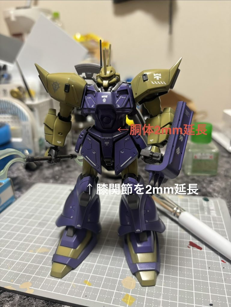 あとシーマ様が乗るのでスラっとデカい！これを意識してスタイルを改修