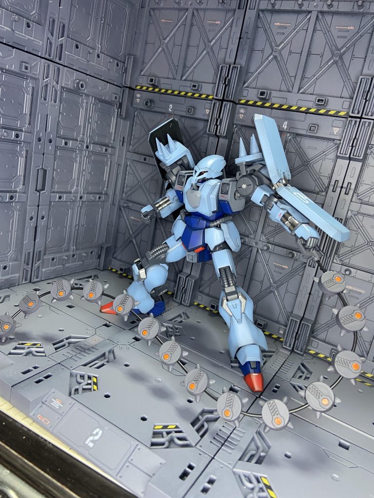 チェーン・マイン装備、危うくパーツを紛失しそうになりましたが何とか14個揃いましたよ…