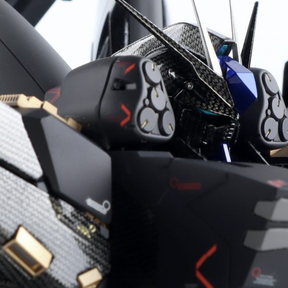 【完成】MG Hi-νガンダム HWS Ver.Ka カーボン風塗装仕上げ