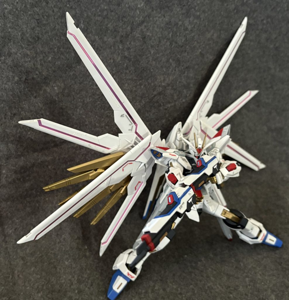 ストフリと言ったら真っ先にこのポーズが思いつきます。HGストフリが手に入りそうなのでそのうち弍式も再現したいですね。