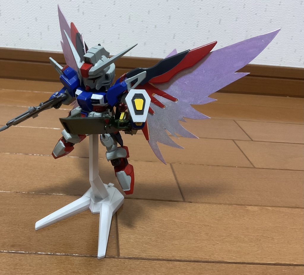 名無し砲です。こちらは伸縮機構をつけているのでしっかり折りたたむことができます。