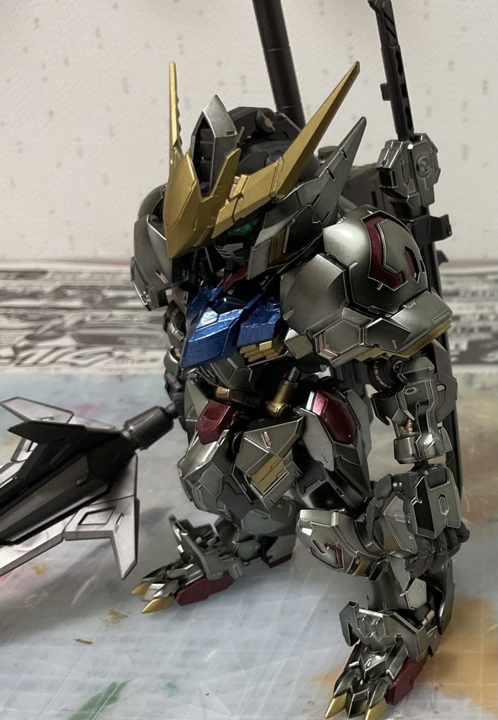 MGSDバルバトスアイアンブラッドコーティング