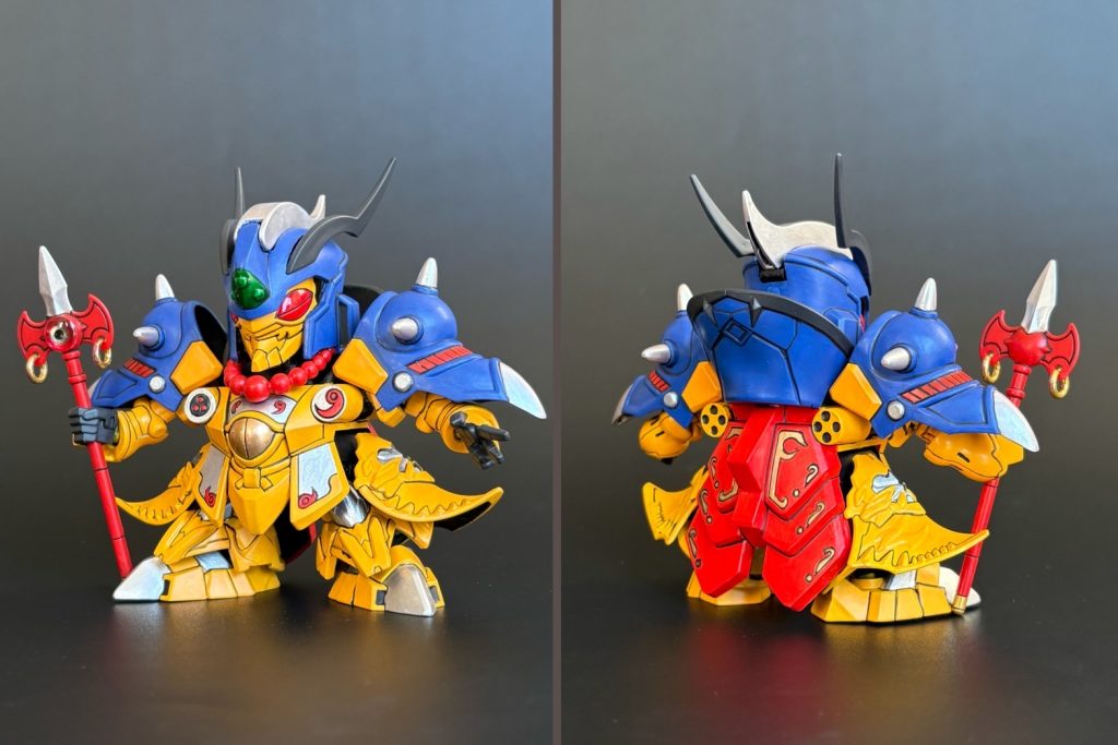 呪術師遮光&超呪導武者クラヤミ–3枚目/制作者：みやま