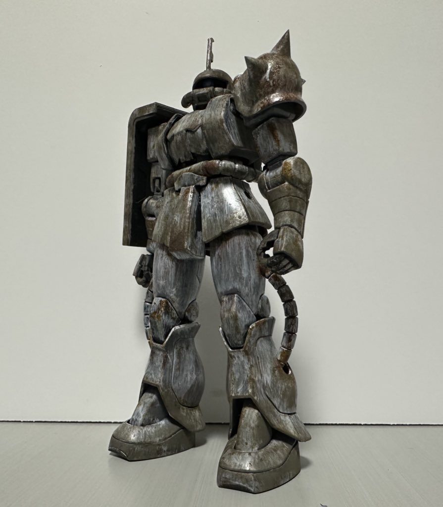 指揮官型ザクⅡ 寒冷地迷彩仕様–2枚目/制作者：arms0918