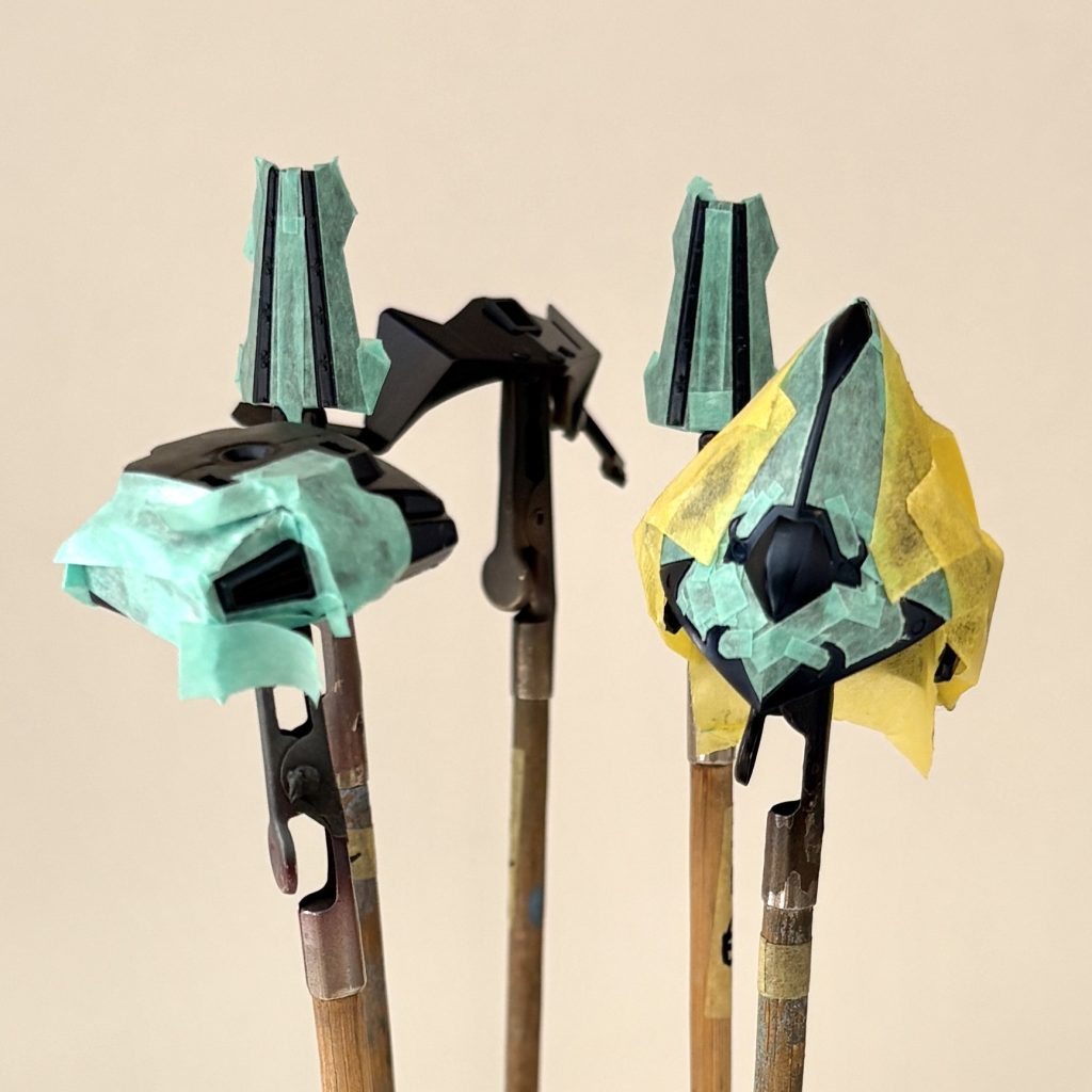 マスキング地獄の図。