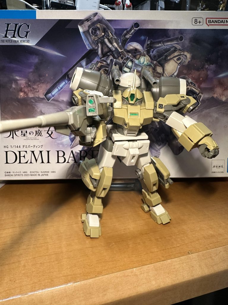 デミバーディングが、ガンプラにどハマりするきっかけになりました
