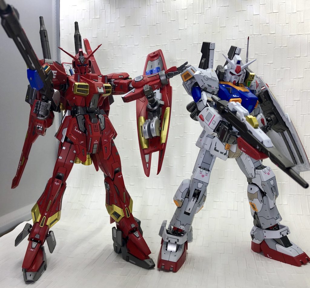 おまけでMK-ⅡとMK-Ⅲです。こんな感じでアムロとシャアが共闘したら胸熱ですよね！