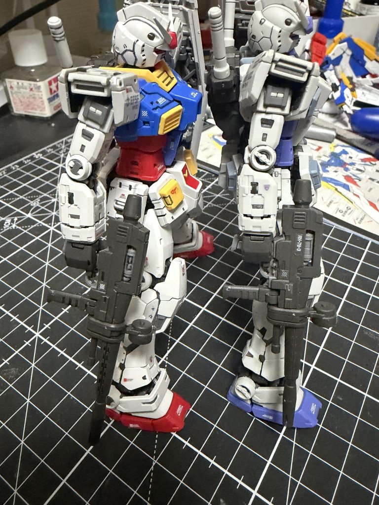 ver2.0ガンダムとの違いは腕と足の丸いところがマグネットコーティングになってるところですね。ご覧いただきありがとうございます。