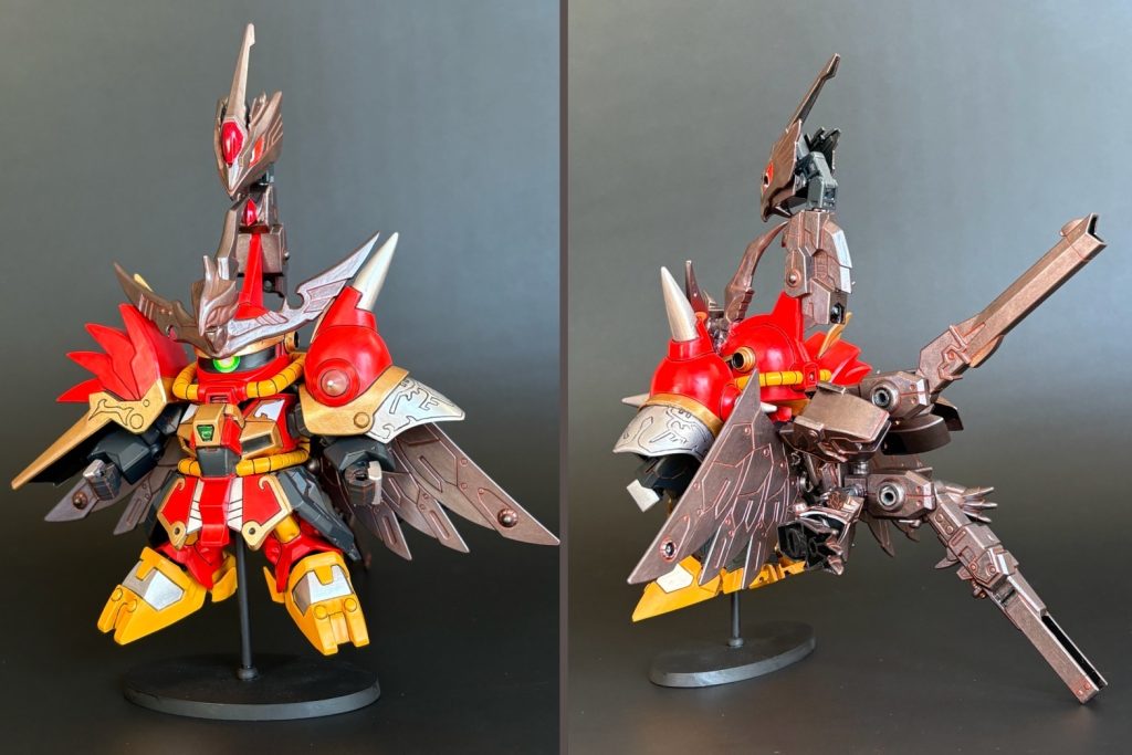 背面のモチーフはサイコザク