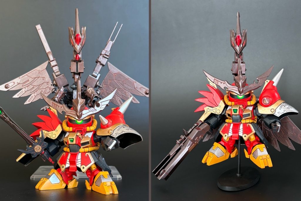 魔殺駆と合身し『暗黒の羽衣』となる！