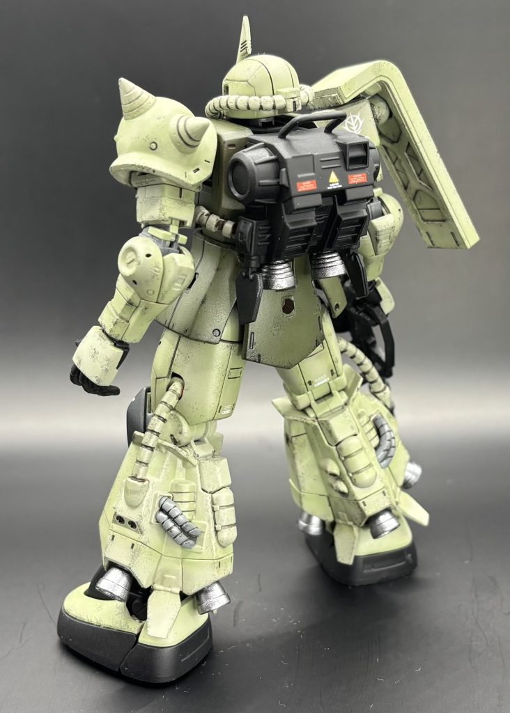 高機動型ザクⅡはバックパックが魅力ですよね