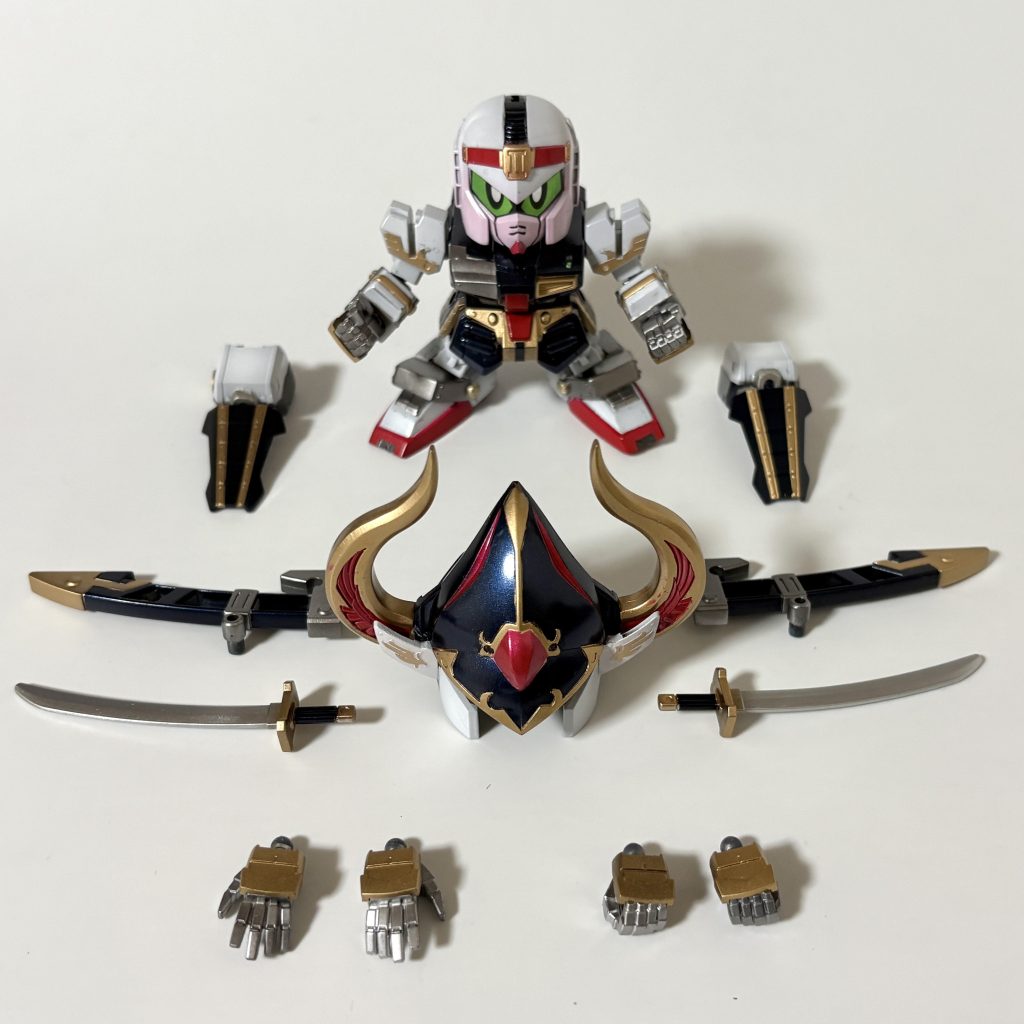 武具と。塗分け大変だったー汗でもやった分、満足度は高いですね^^