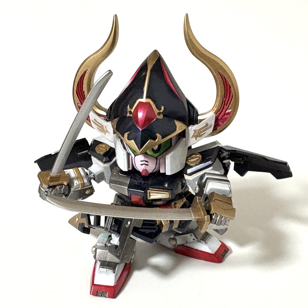 摩亜屈といえば、二刀流！バッチリキマッてますね！