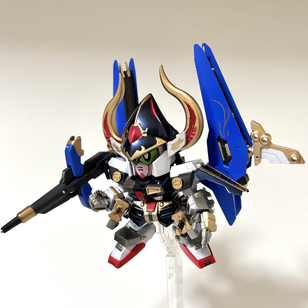 塗装はエアブラシ派ですが、今回たいへん過ぎて、SDガンダム作っている皆さんはバケモノか！と改めて思いました。