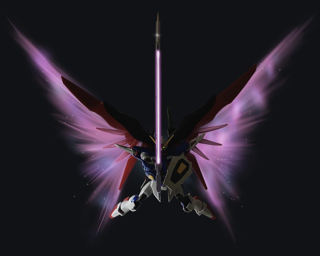 ガンダムSEED DESTINY PHASE-43「反撃の声」デスティニー vs インフィニットジャスティス–2枚目/制作者：m_a.r.t_n