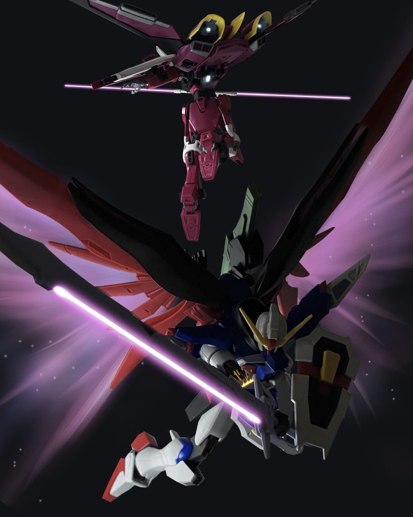 ガンダムSEED DESTINY PHASE-43「反撃の声」デスティニー vs インフィニットジャスティス