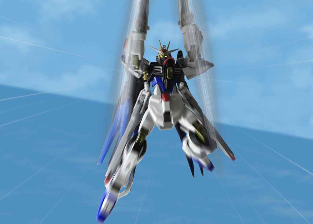 ※弐式なので腰にマウントできますが、問答無用でライフル振り上げていくスタイル