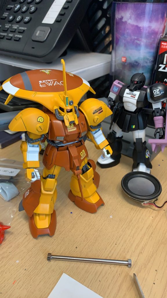 クルル曹長専用ザク–4枚目/制作者：Newhand10000