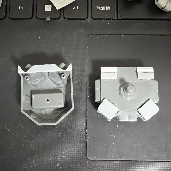 1/100 GXディバイダー　バックパック調整