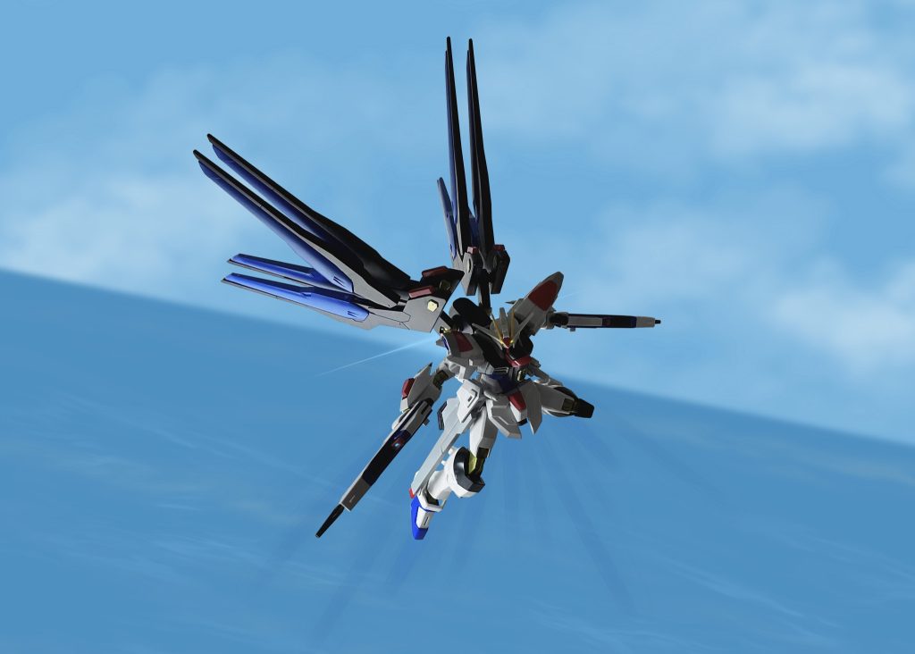 ガンダムSEED DESTINY PHASE-42「自由と正義と」ストライクフリーダム vs デスティニー–2枚目/制作者：m_a.r.t_n