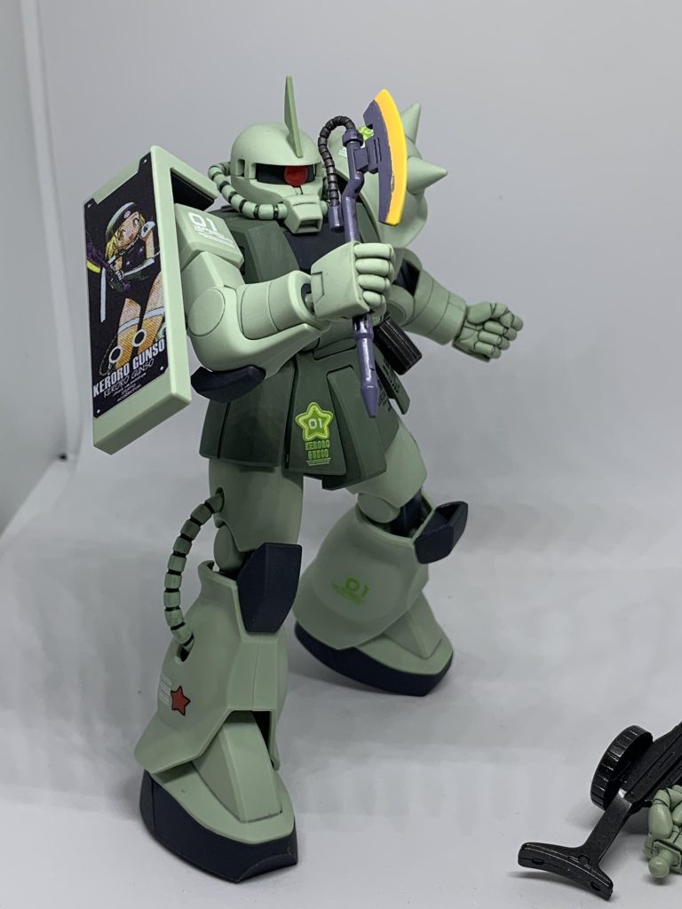 ケロロ軍曹専用ザク–2枚目/制作者：Newhand10000