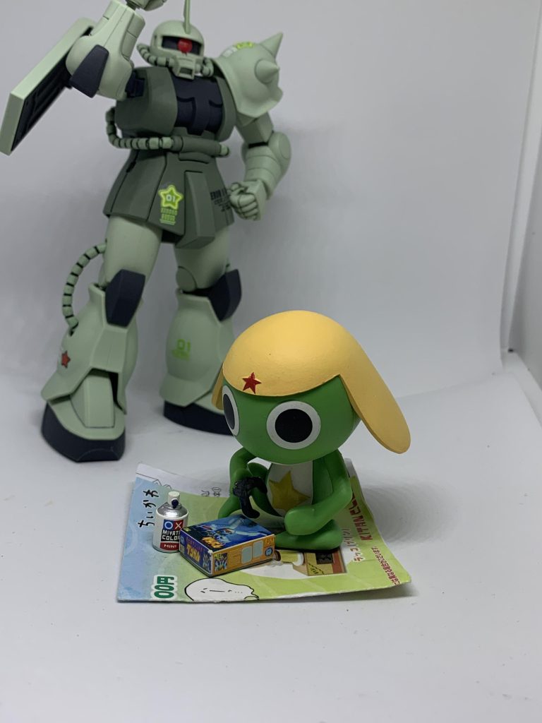 ケロロ軍曹専用ザク–3枚目/制作者：Newhand10000