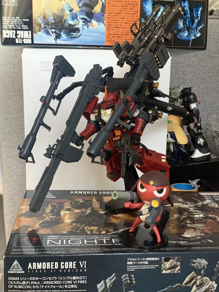 全武装､撮影箱に入れない