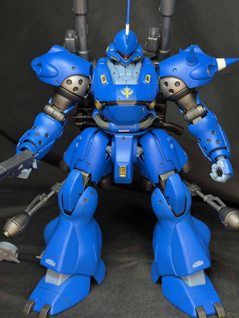 正面からフル装備