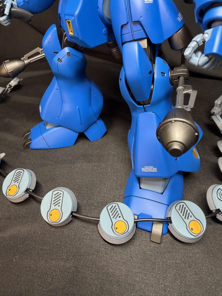 チェーンマインも塗り分けました。これが一番苦行でした。