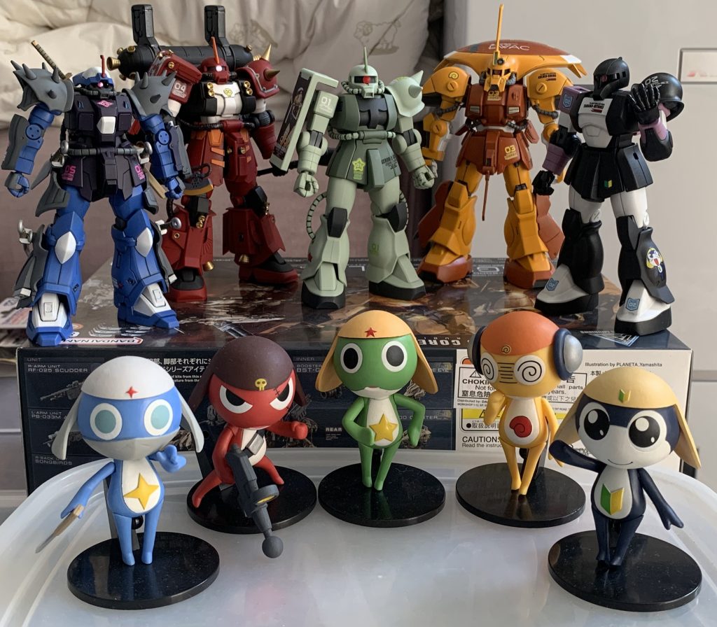 ケロロ小隊全員お揃いだ。侵略開始だ!