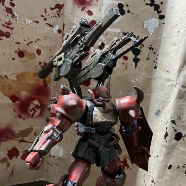 シャア専用グフをさらに改造しました‼︎