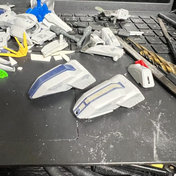 1/100 GXディバイダー　肩アーマー調整