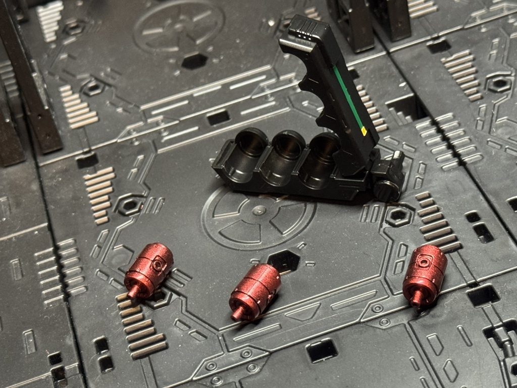 ラックからファンネル射出