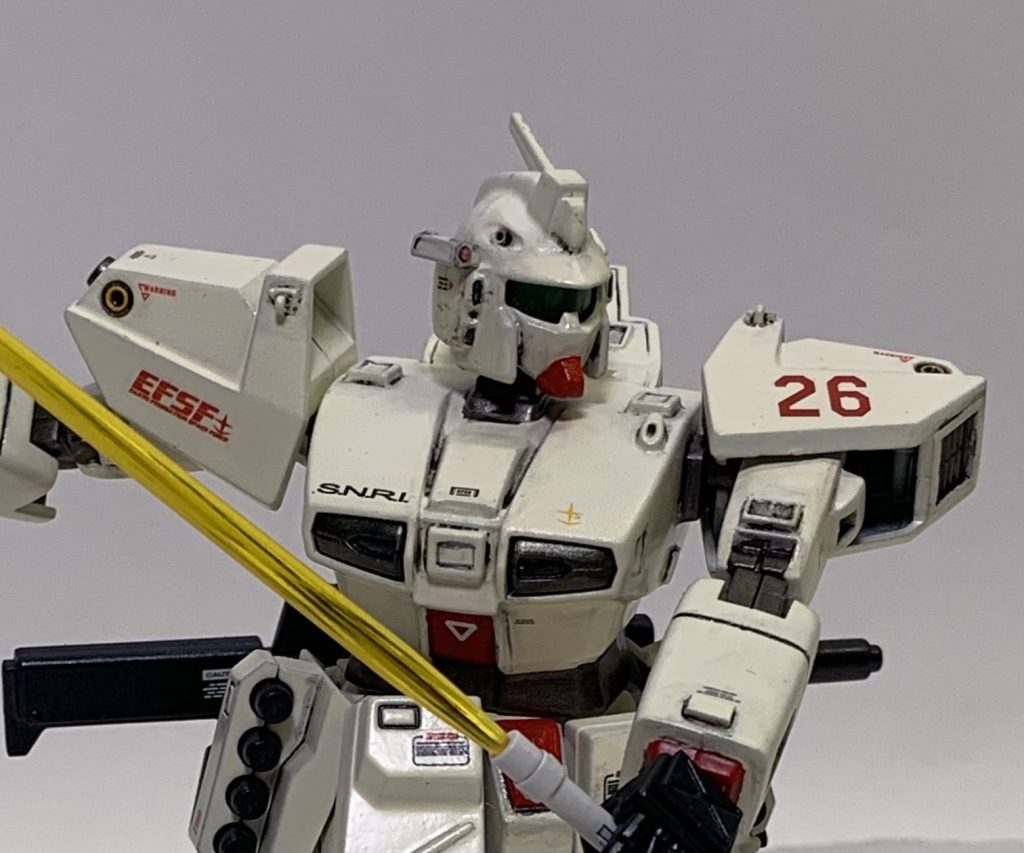 右のアンテナが失うので、ジャンクパーツにてセンサーみたいなものになる