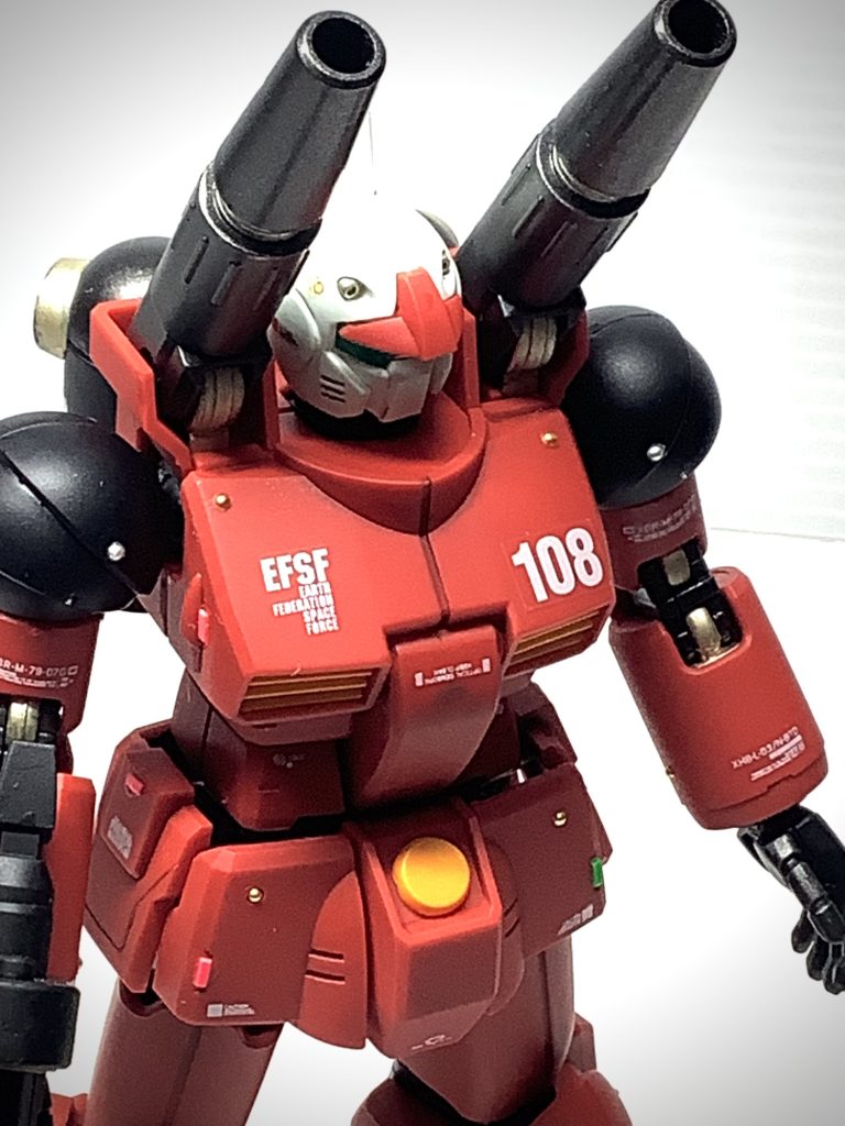 初投稿　HG ガンキャノン–5枚目/制作者：@k66onigunsou